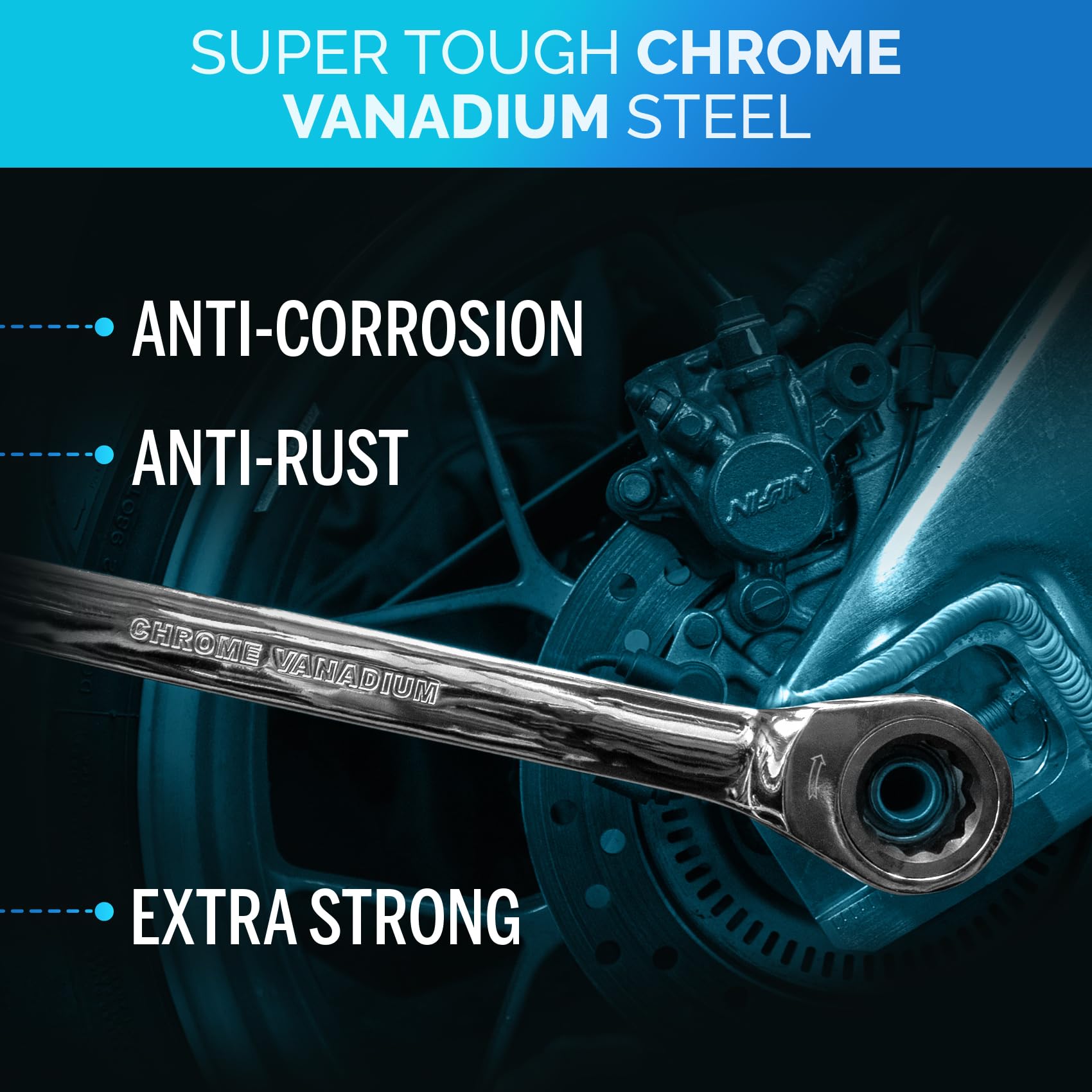 Amazon | TOOLGUARDS ラチェットレンチセット 33個 - メートル法